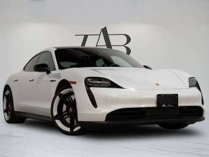 used 2020 Porsche Taycan car, priced at $57,900