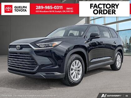 Black 2026 Toyota Grand Highlander SUV / Crossover All-Wheel Drive 8-Speed Automatic