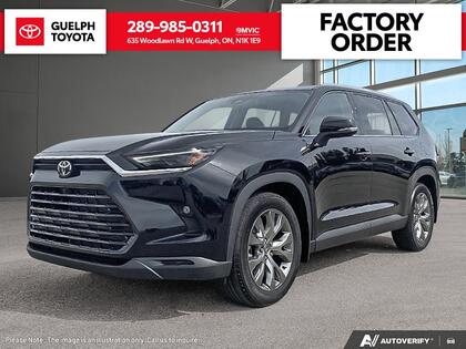 Black 2026 Toyota Grand Highlander SUV / Crossover All-Wheel Drive 8-Speed Automatic