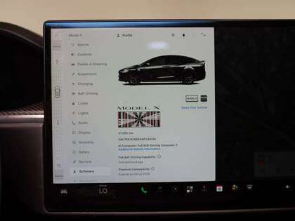 used 2022 Tesla Model X car, priced at $102,900