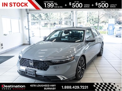 Gray (URBAN GREY PEARL) 2026 Honda Accord Hybrid Sedan Front-Wheel Drive Automatic