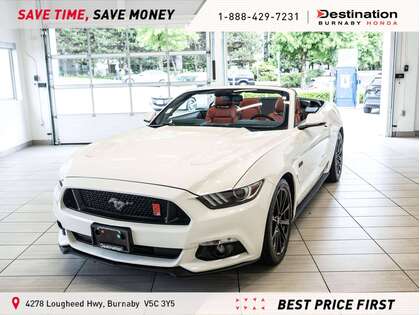 OXFORD WHITE 2017 Ford Mustang Convertible Rear-Wheel Drive Automatic