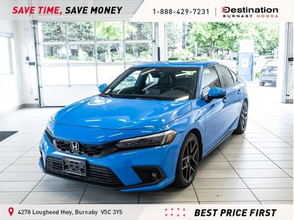 BOOST BLUE PEARL 2022 Honda Civic Hatchback Hatchback Front-Wheel Drive Automatic
