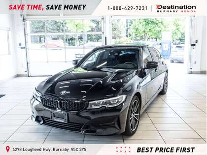 JET BLACK 2020 BMW 3 Series Sedan All-Wheel Drive Automatic