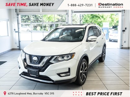 PEARL WHITE 2019 Nissan Rogue SUV / Crossover All-Wheel Drive Automatic