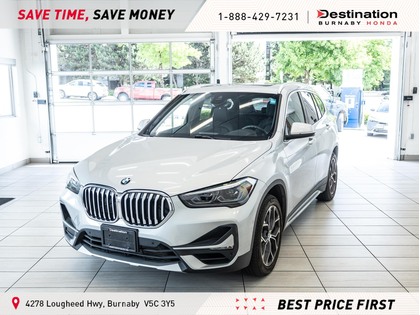 GLACIER SILVER METALLIC 2021 BMW X1 SUV / Crossover All-Wheel Drive Automatic