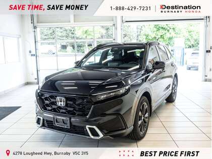 CRYSTAL BLACK PEARL 2025 Honda CR-V Hybrid SUV / Crossover Automatic