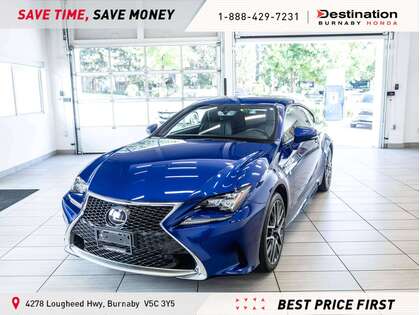 ULTRASONIC BLUE MICA 2.0 2015 Lexus RC Coupe All-Wheel Drive Automatic