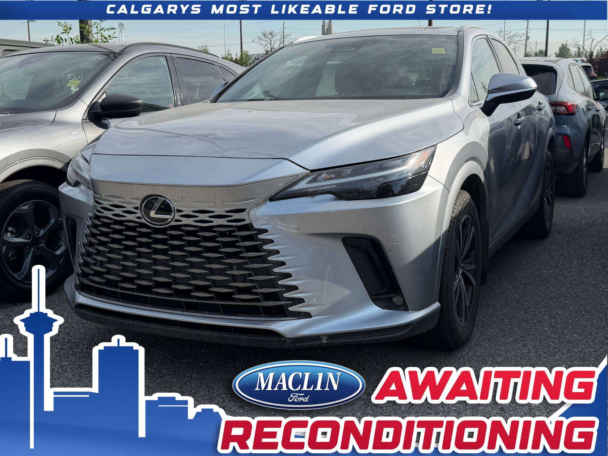 Silver 2023 Lexus RX SUV / Crossover All-Wheel Drive 8-Speed Automatic
