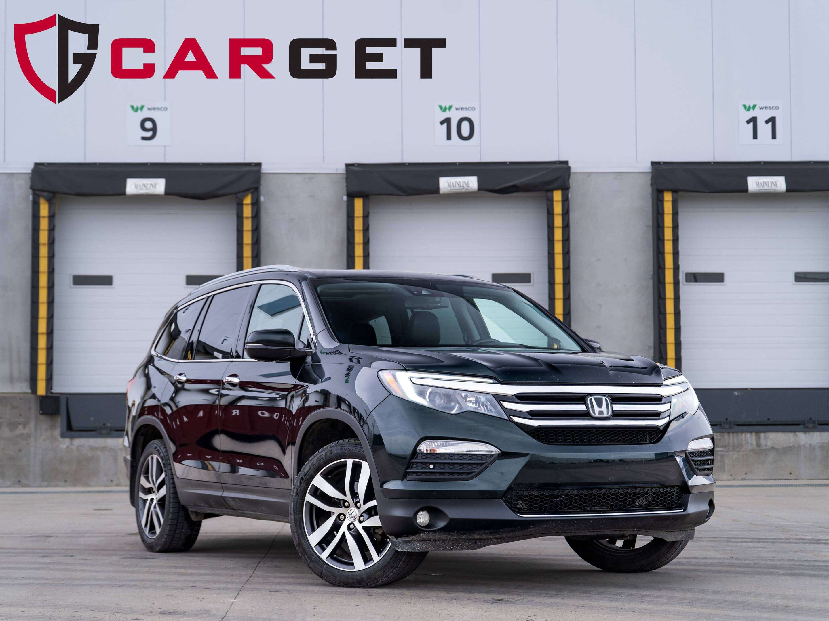 Green 2017 Honda Pilot SUV / Crossover All-Wheel Drive Automatic
