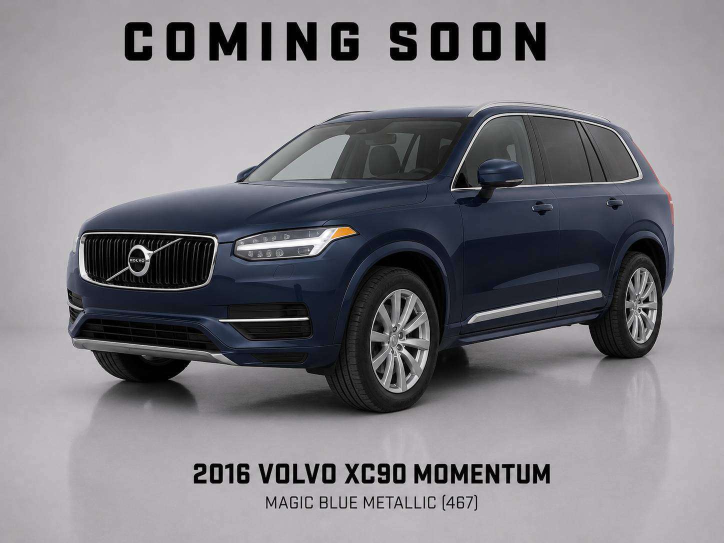 Blue 2016 Volvo XC90 SUV / Crossover All-Wheel Drive 8-Speed Automatic
