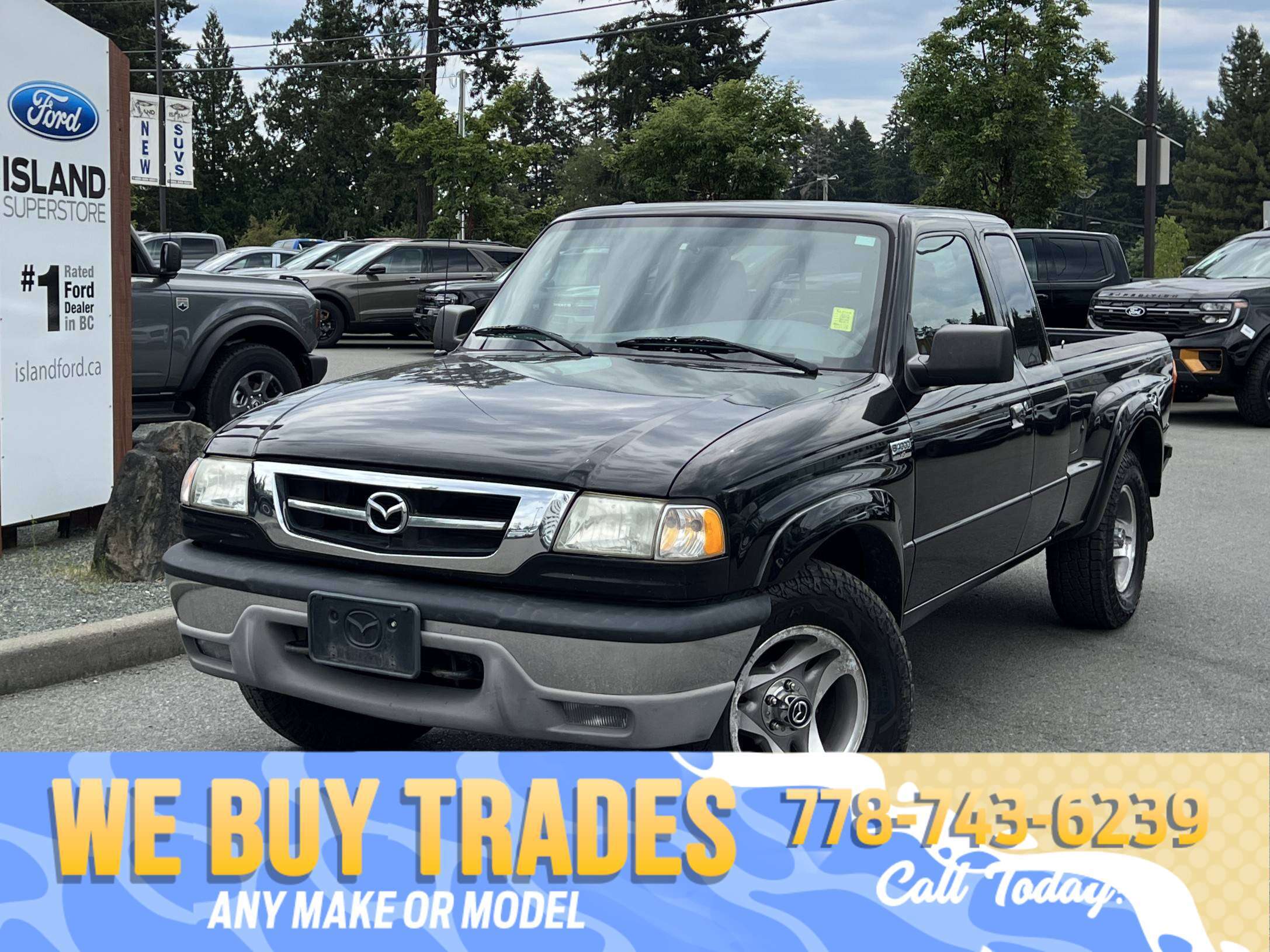 Black 2010 Mazda B-Series Pickup Truck Manual