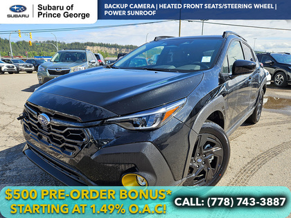 Black 2026 Subaru Crosstrek SUV / Crossover Continuously Variable Transmission