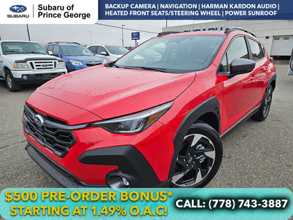 Red 2026 Subaru Crosstrek SUV / Crossover All-Wheel Drive Continuously Variable Transmission