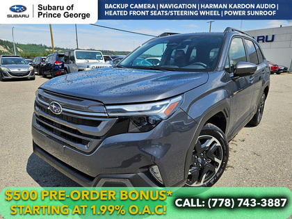 Gray 2026 Subaru Forester SUV / Crossover All-Wheel Drive Continuously Variable Transmission