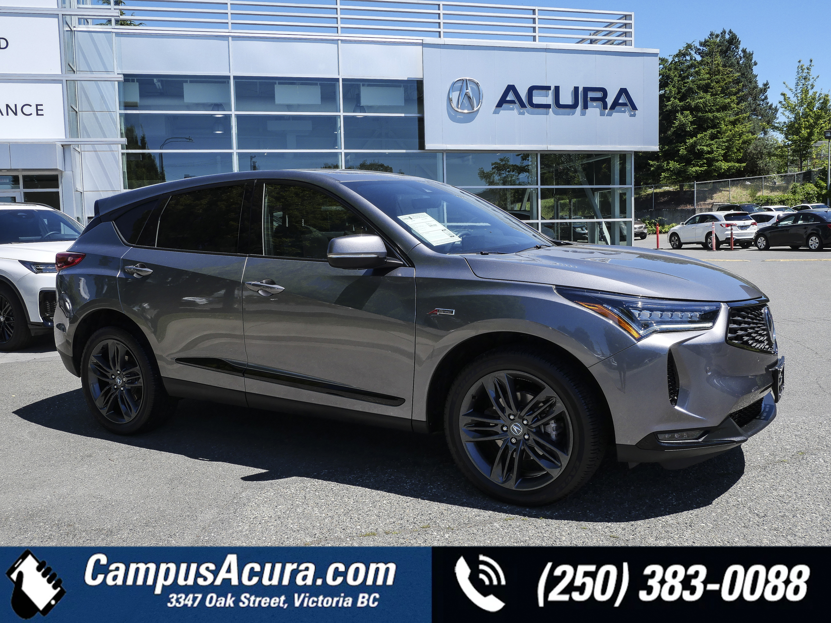 Gray 2024 Acura RDX SUV / Crossover All-Wheel Drive Automatic
