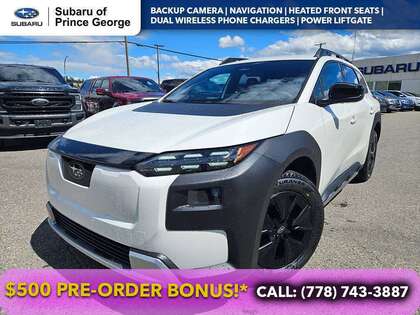 White 2026 Subaru Trailseeker SUV / Crossover All-Wheel Drive 1-Speed Automatic