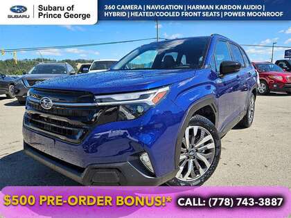 Blue 2026 Subaru Forester Hybrid SUV / Crossover Continuously Variable Transmission