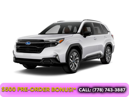 White 2026 Subaru Forester Hybrid SUV / Crossover Continuously Variable Transmission