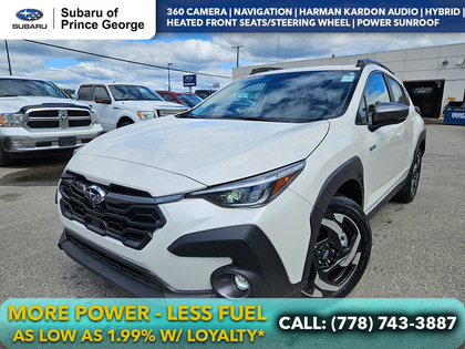 White 2026 Subaru Crosstrek Hybrid SUV / Crossover Continuously Variable Transmission