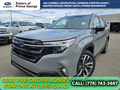 Gray 2026 Subaru Forester SUV / Crossover All-Wheel Drive Continuously Variable Transmission