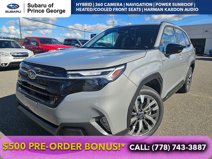 Gray 2026 Subaru Forester Hybrid SUV / Crossover Continuously Variable Transmission