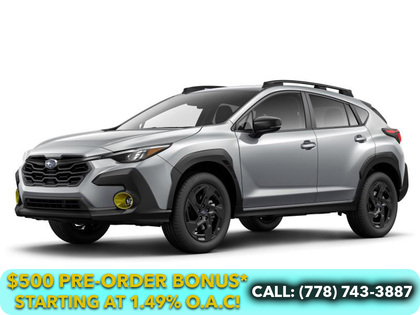 Silver 2026 Subaru Crosstrek SUV / Crossover Continuously Variable Transmission