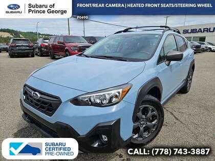 Blue 2023 Subaru Crosstrek SUV / Crossover Continuously Variable Transmission