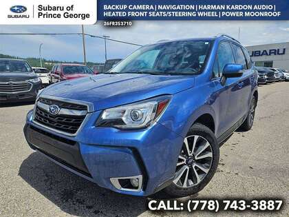 Blue 2018 Subaru Forester SUV / Crossover Continuously Variable Transmission
