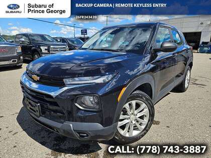Blue 2021 Chevrolet Trailblazer SUV / Crossover Four-Wheel Drive 9-Speed Automatic