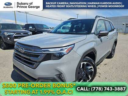 Gray 2026 Subaru Forester SUV / Crossover All-Wheel Drive Continuously Variable Transmission