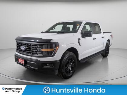 White 2024 Ford F-150 Pickup Truck Four-Wheel Drive Automatic