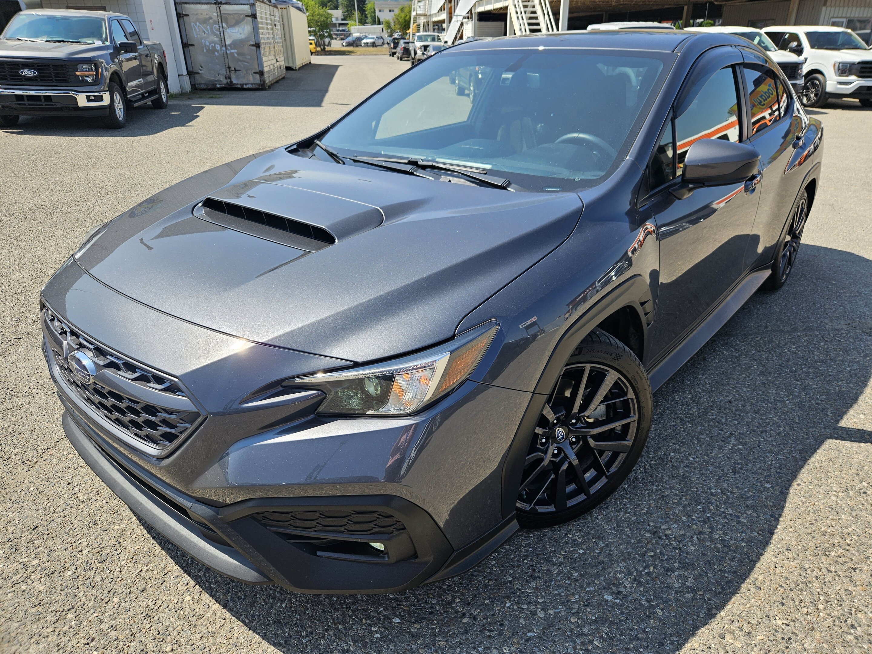 Gray 2022 Subaru WRX Sedan Manual
