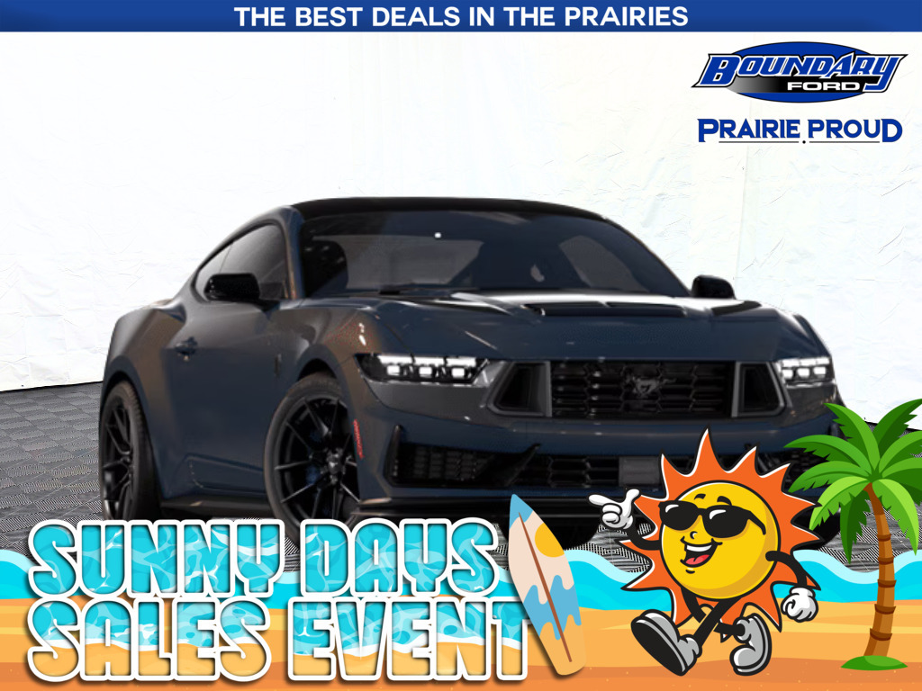 Blue 2026 Ford Mustang Coupe Rear-Wheel Drive Automatic