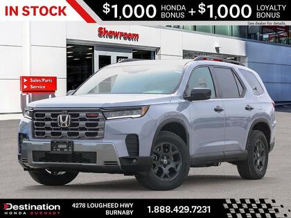 PLATINUM WHITE PEARL 2026 Honda Pilot SUV / Crossover All-Wheel Drive Automatic