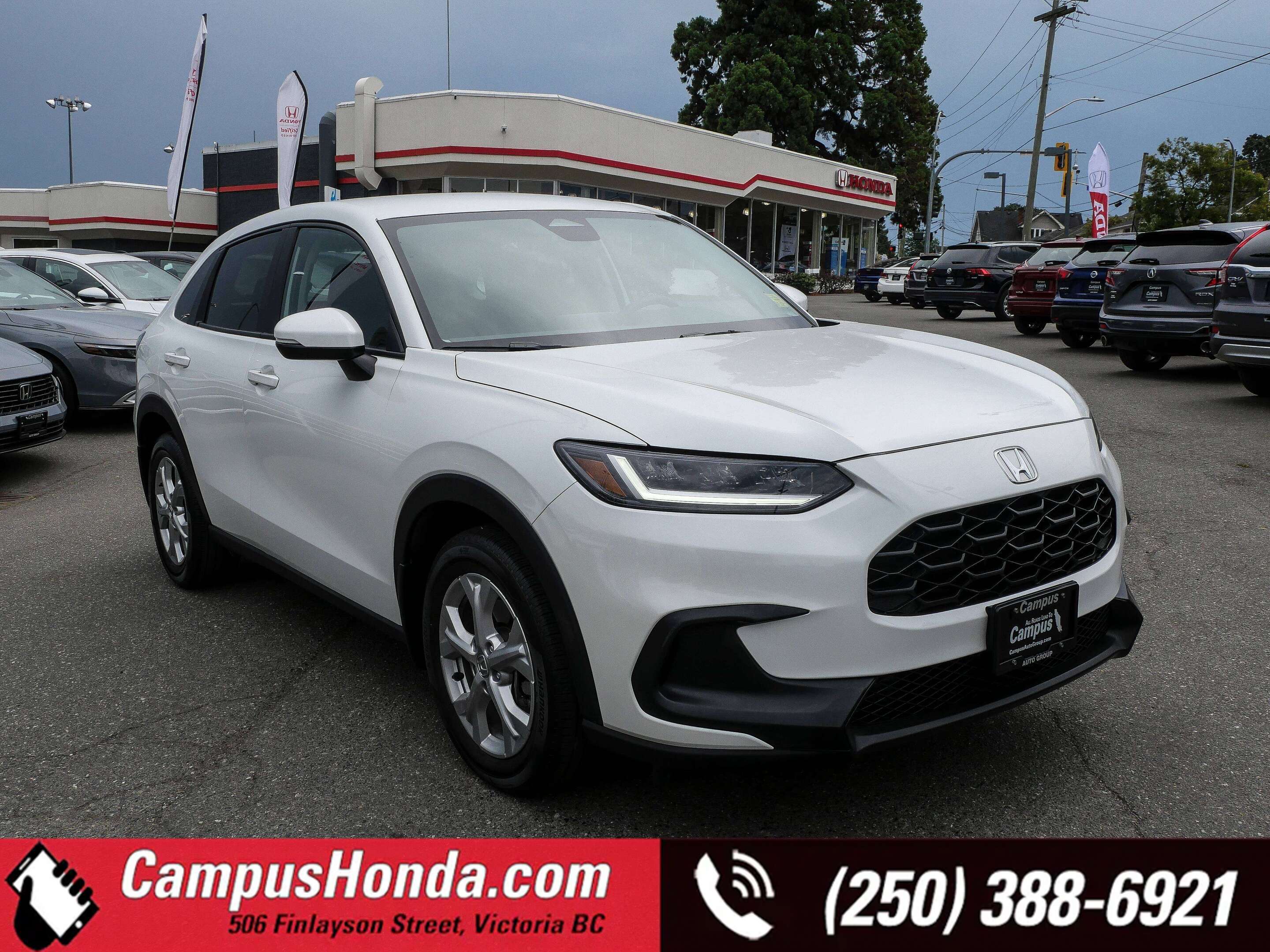 White 2024 Honda HR-V SUV / Crossover Continuously Variable Transmission