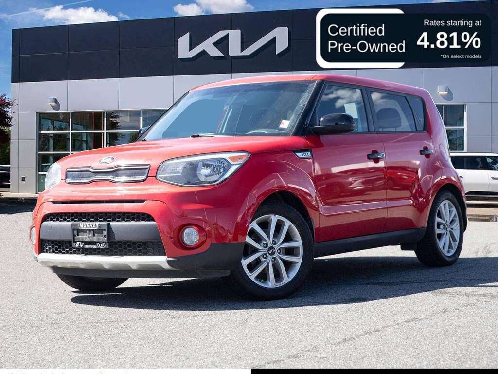 Inferno Red 2017 Kia Soul Wagon Automatic
