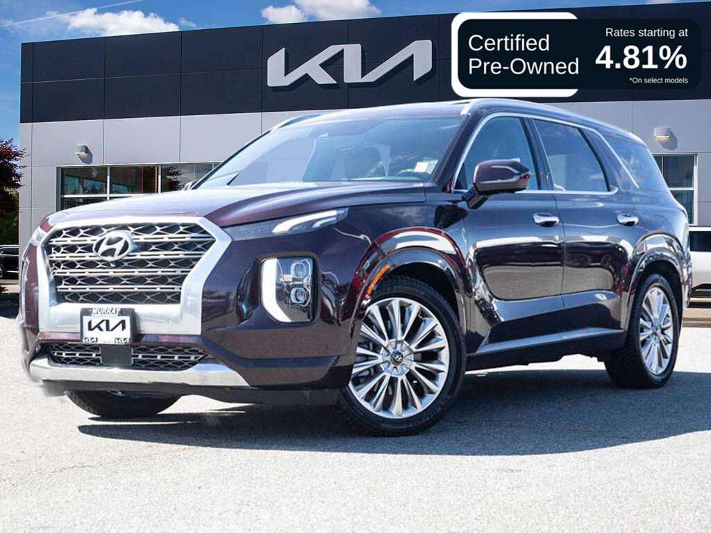 Red (Sierra Burgundy) 2020 Hyundai Palisade