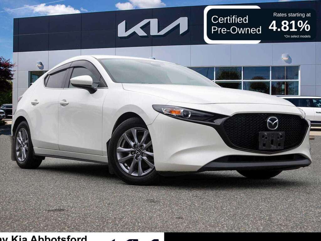 Snowflake White Pearl 2020 Mazda MAZDA3 Hatchback All-Wheel Drive Automatic
