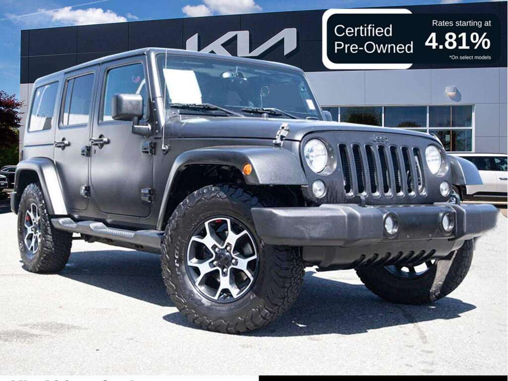 Black 2018 Jeep Wrangler SUV / Crossover Automatic
