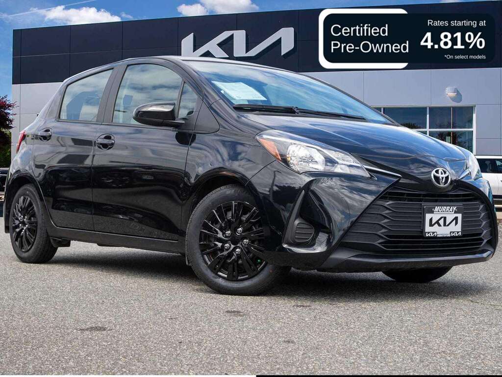 Black Sand Pearl 2018 Toyota Yaris Automatic