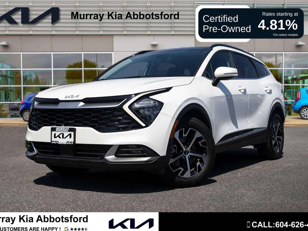 Snow White Pearl 2024 Kia Sportage SUV / Crossover All-Wheel Drive