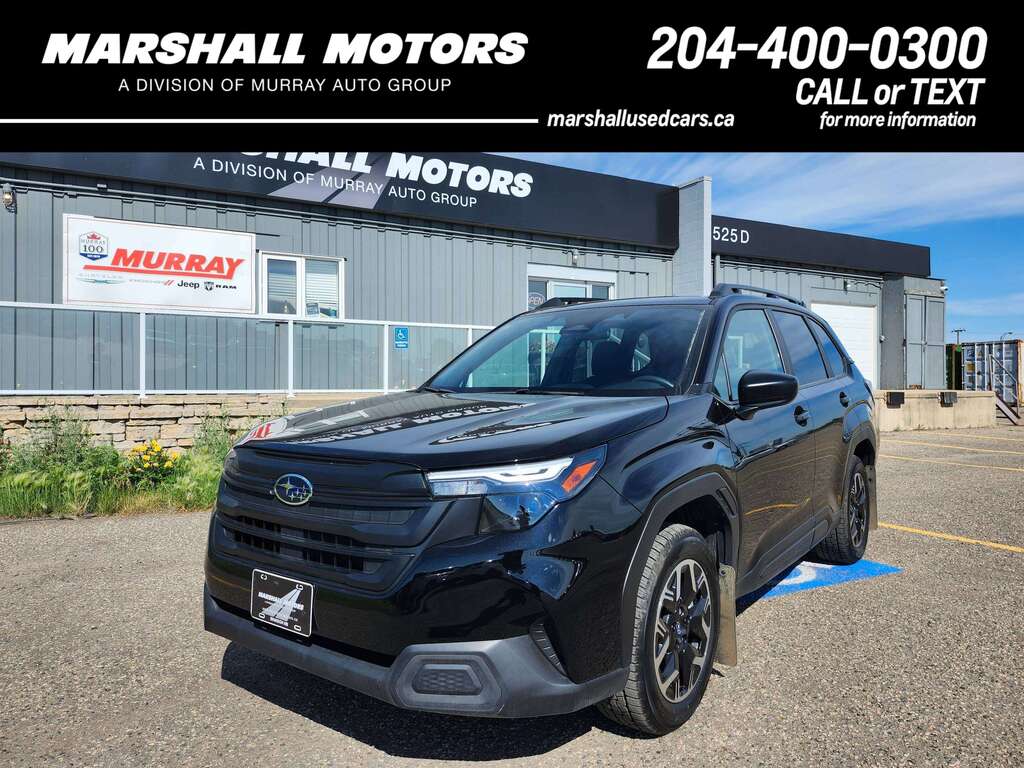 Crystal Black Silica 2025 Subaru Forester SUV / Crossover Automatic