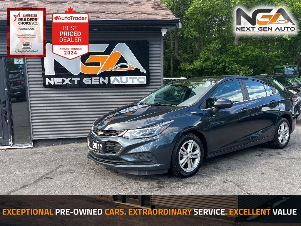 Gray 2017 Chevrolet Cruze Sedan Front-Wheel Drive Automatic