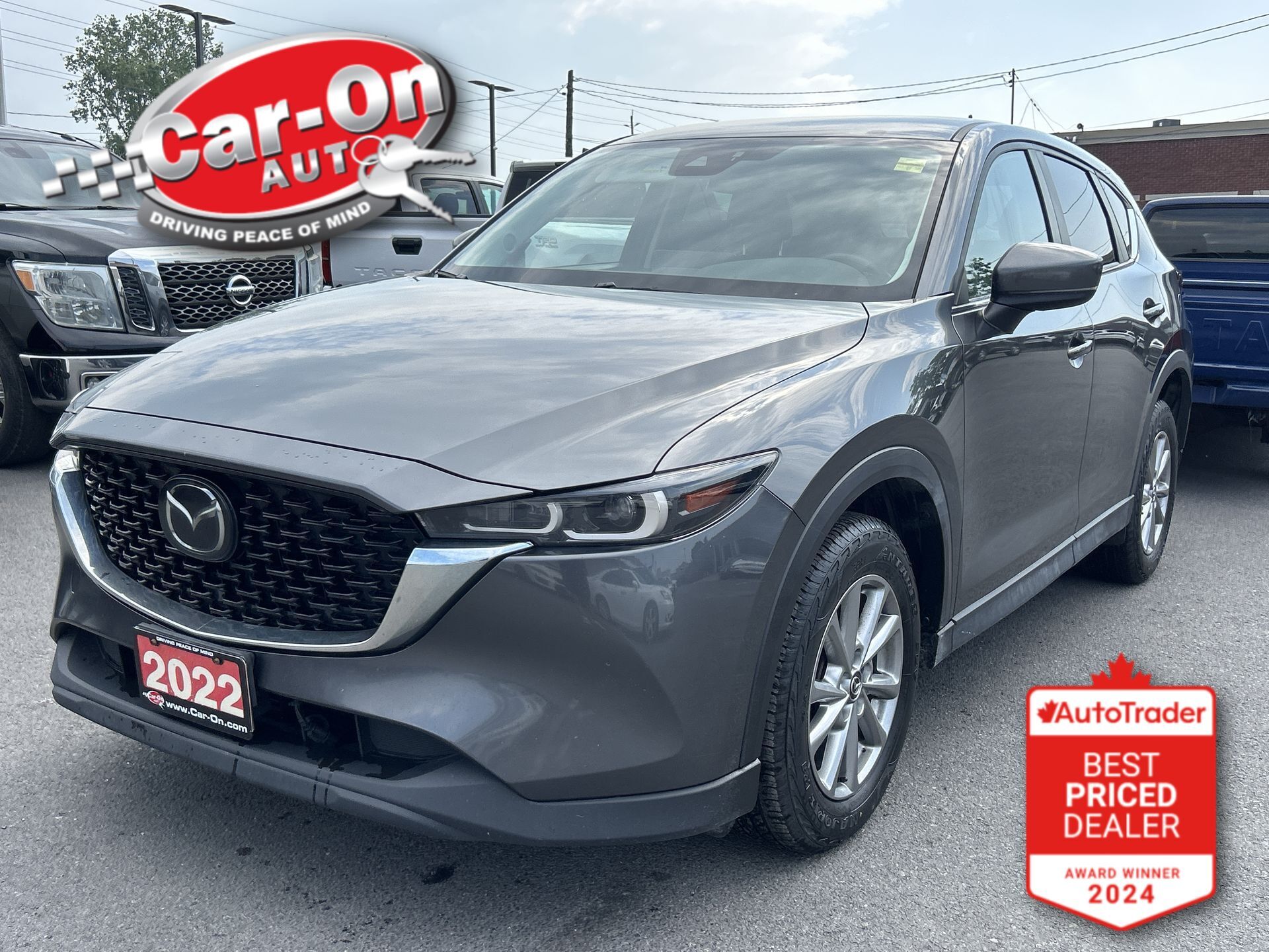 Gray 2022 Mazda CX-5 SUV / Crossover Automatic