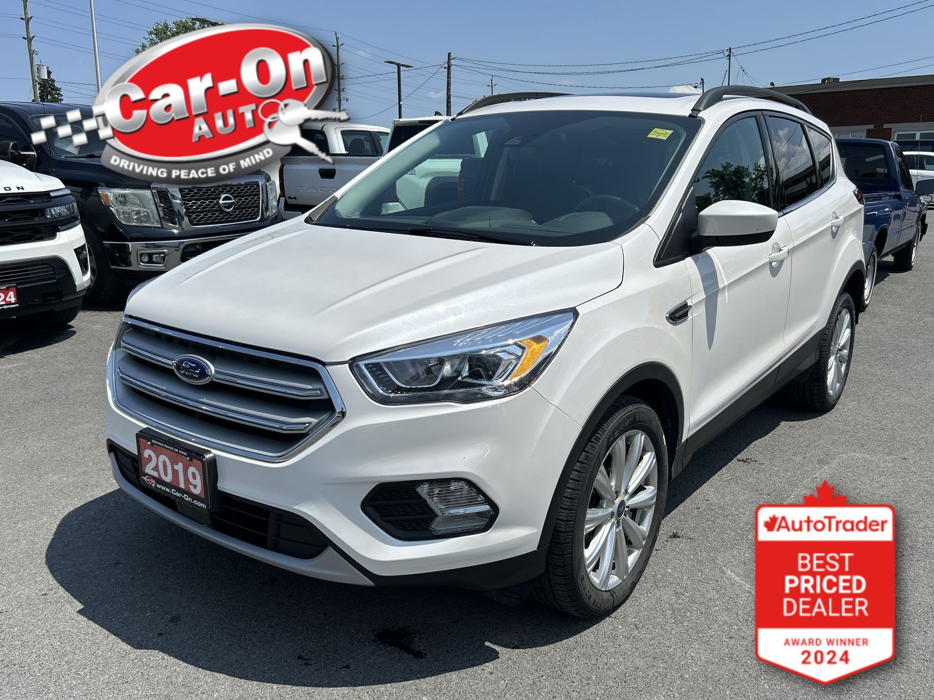 White 2019 Ford Escape SUV / Crossover All-Wheel Drive Automatic
