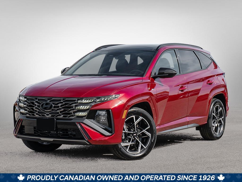 Ultimate Red 2026 Hyundai Tucson Hybrid SUV / Crossover