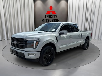 White 2024 Ford F-150 Pickup Truck Four-Wheel Drive Automatic