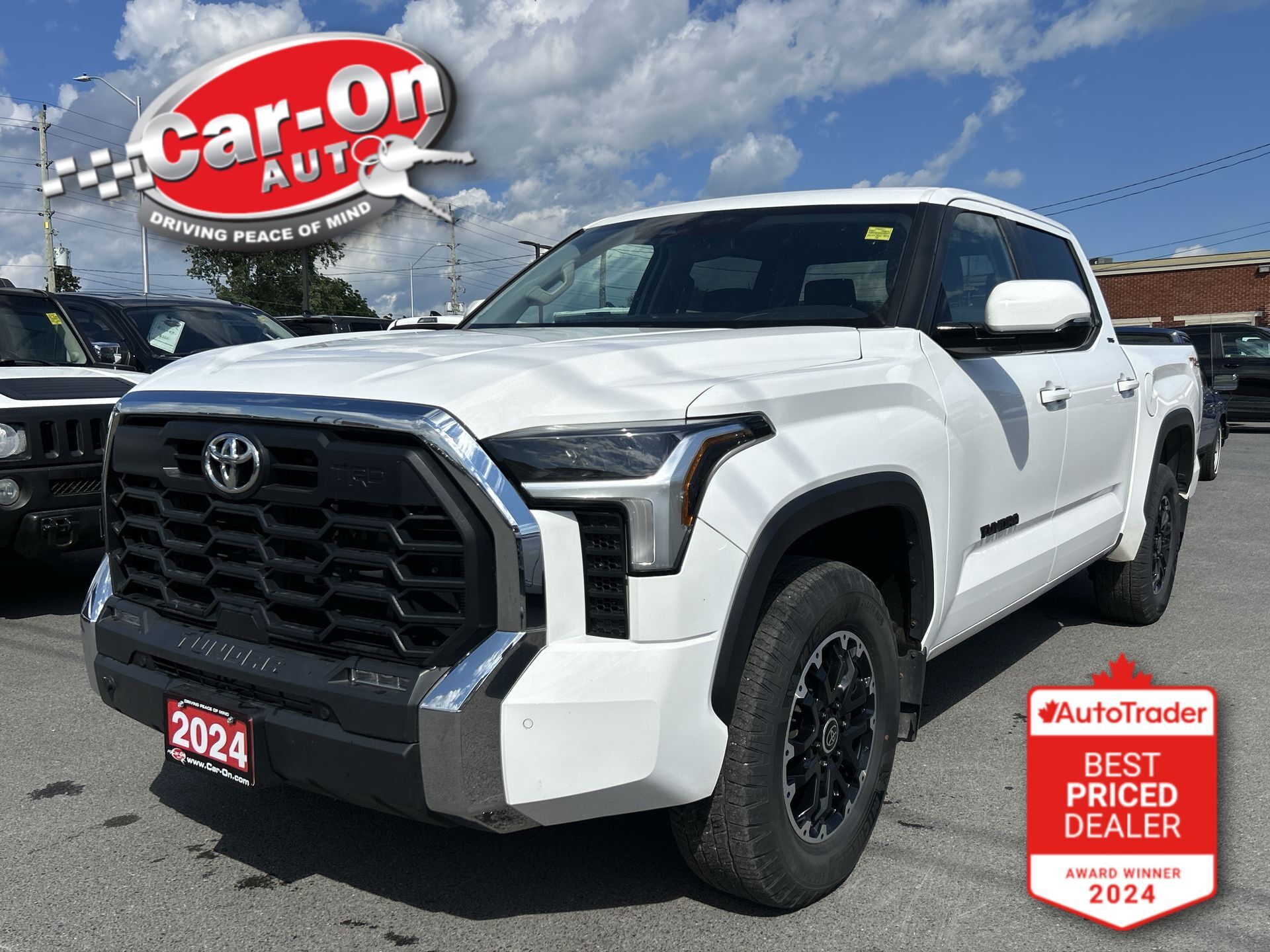 White 2024 Toyota Tundra Pickup Truck Automatic