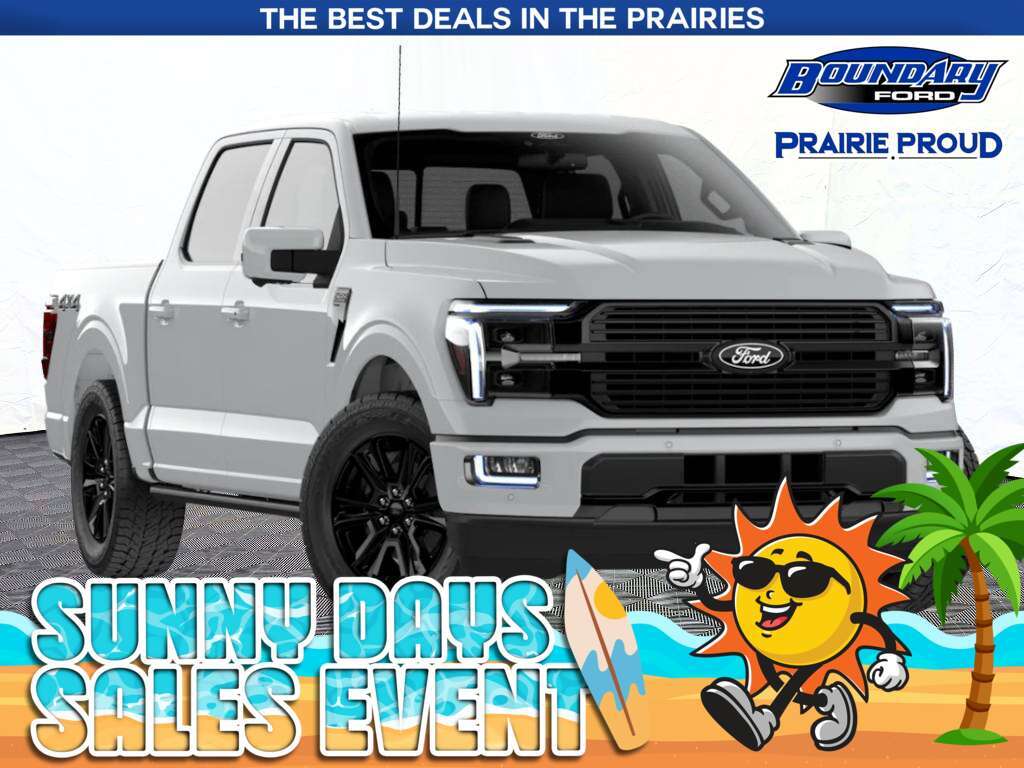 Gray 2026 Ford F-150 Pickup Truck Four-Wheel Drive